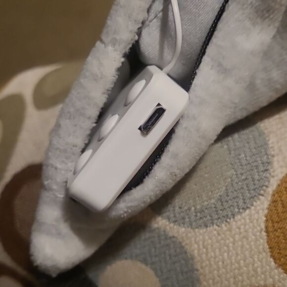 Bluetooth Music Sleep Mask Eyemask Built in Headphones in line remote grey - Picture 8 of 16